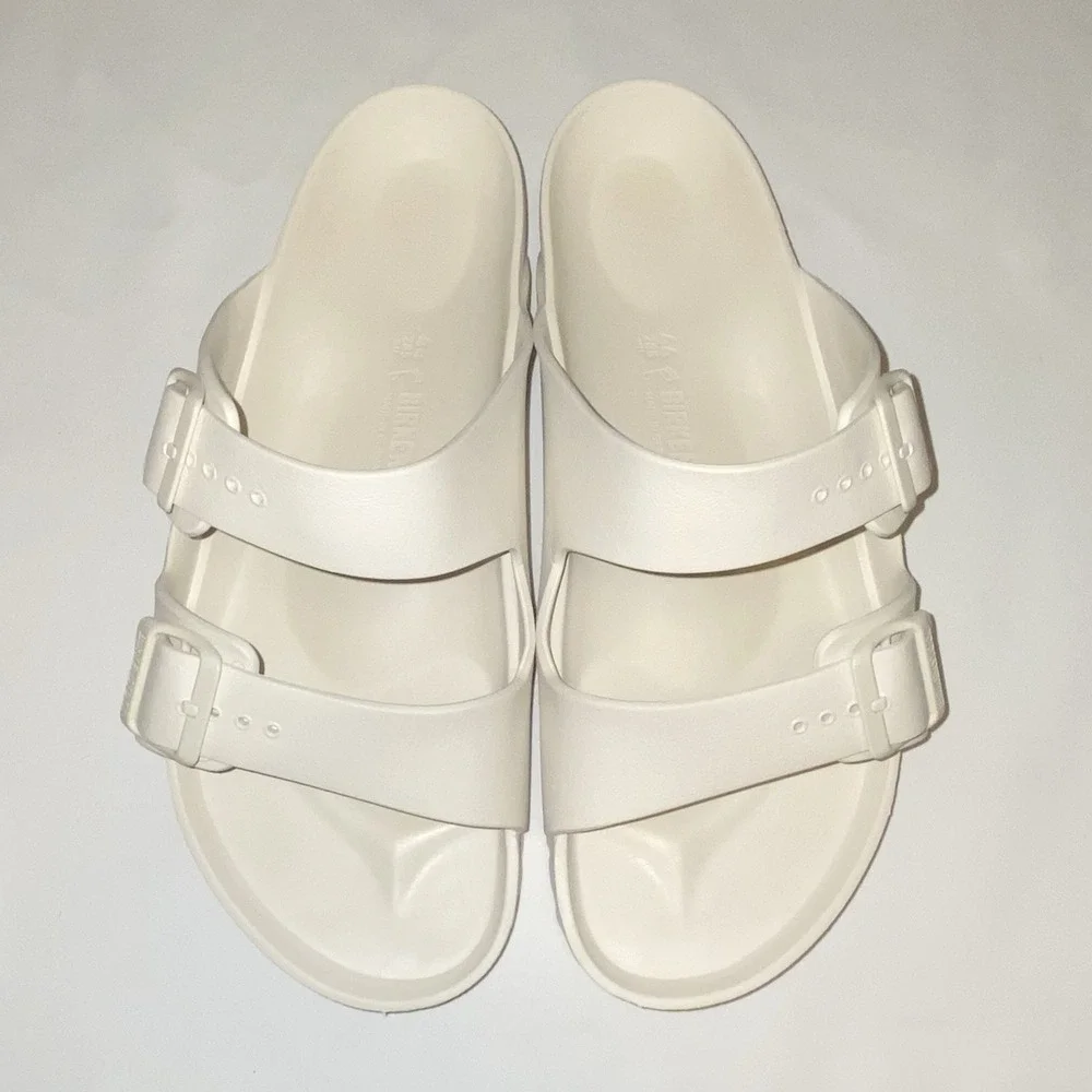 BIRKENSTOCK Arizona EVA Men Size 11 White Slipper Slide Flip Flop/Sandal285*New*